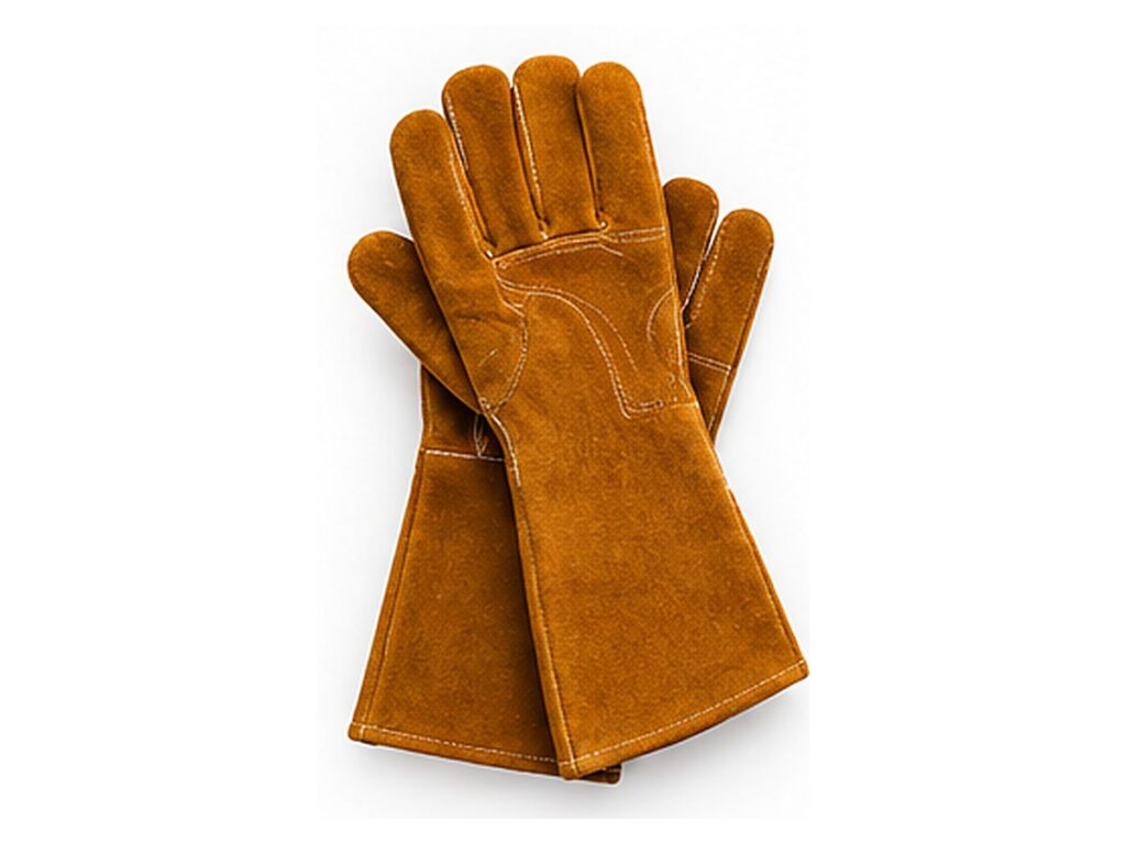 Tan Split Leather Welding Gloves